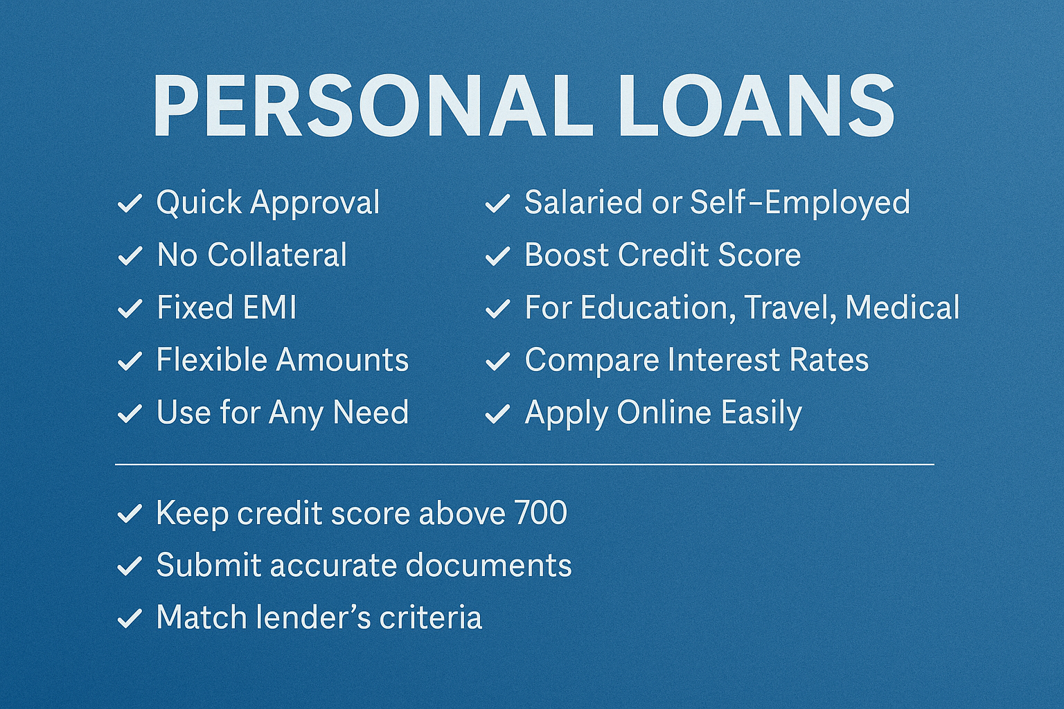 best personal loan tips to borrow smart in 2025
