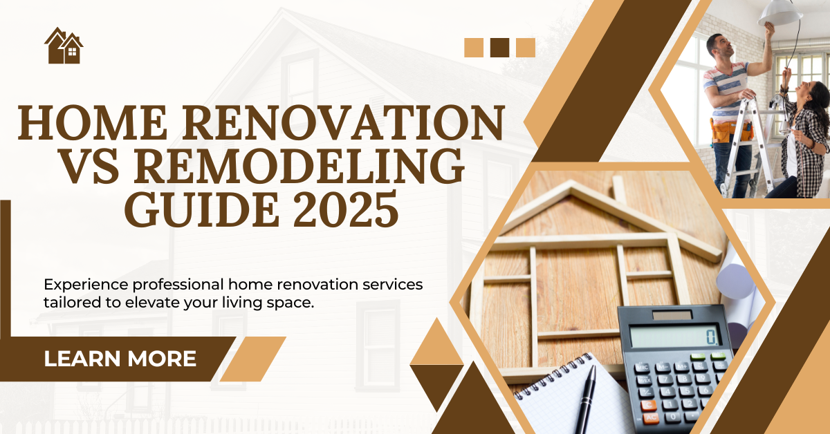 home renovation vs remodeling guide 2025